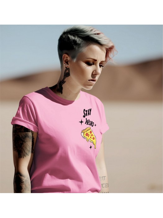 Тениска унисекс Stay Weird - Live A Life Without Limits